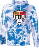 Under Armour Rival Fleece Hoodie Tie-Dye - FBU Top Gun 2026 (Badge)