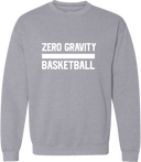 Crew Sweatshirt - Zero Gravity - BASKETBALL white