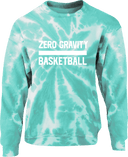 Crew Sweatshirt - Zero Gravity - BASKETBALL white