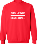 Crew Sweatshirt - Zero Gravity - BASKETBALL white