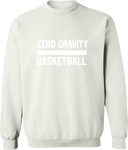 Crew Sweatshirt - Zero Gravity - BASKETBALL white