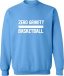 Crew Sweatshirt - Zero Gravity - BASKETBALL white