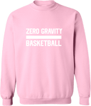 Crew Sweatshirt - Zero Gravity - BASKETBALL white