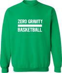 Crew Sweatshirt - Zero Gravity - BASKETBALL white