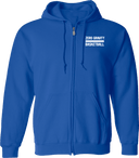 Full Zip Hoodies - Zero Gravity - BASKETBALL white