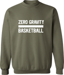 Crew Sweatshirt - Zero Gravity - BASKETBALL white