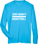 Performance Long Sleeves - Zero Gravity - BASKETBALL white