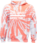 Tie-Dye Hoodies - Zero Gravity - BASKETBALL white