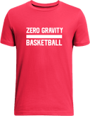 Under Armour Athletics Short Sleeve - Zero Gravity - BASKETBALL white