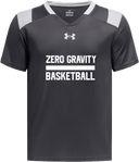Under Armour Big Win Flag Jersey - Zero Gravity - BASKETBALL white