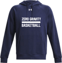 Under Armour Rival Fleece Hoodie - Zero Gravity - BASKETBALL white