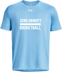 Under Armour Tech Team Short Sleeve - Zero Gravity - BASKETBALL white