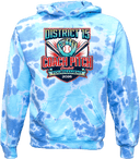 Tie-Dye Hoodies - District 15 Coach Pitch Tournament 2026 - Baseball