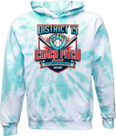 Tie-Dye Hoodies - District 15 Coach Pitch Tournament 2026 - Baseball
