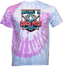Tie-Dye Short Sleeves - District 15 Coach Pitch Tournament 2026 - Baseball