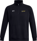 Under Armour Rival Fleece ¼ Zip - Boys Jersey Fall Invitational 2026 (White)