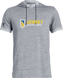 Under Armour Stadium Short Sleeve Hoodie - Boys Jersey Fall Invitational 2026 (White)