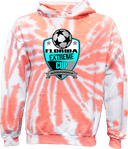 Tie-Dye Hoodies - Florida Extreme Cup 2026 (Turquoise)