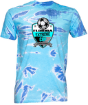 Tie-Dye Short Sleeves - Florida Extreme Cup 2026 (Turquoise)