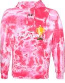 Under Armour Rival Fleece Hoodie Tie-Dye - ZERO GRAVITY Girls National Finals 2026 - White