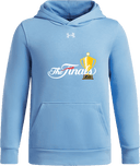 Under Armour Team Icon Fleece Hoodie - ZERO GRAVITY Girls National Finals 2026 - White