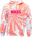 Tie-Dye Hoodies - WAGS Tournament 2026 (Magenta)