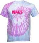 Tie-Dye Short Sleeves - WAGS Tournament 2026 (Magenta)