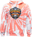 Tie-Dye Hoodies - Sockers FC College Showcase 2026