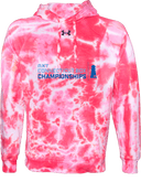 Under Armour Rival Fleece Hoodie Tie-Dye - Conneticut Box Championships 2027 (Blue)