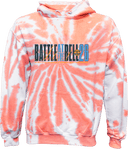 Tie-Dye Hoodies - Battle At The Bell 2026 (Bold Stacked Text)