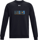 Under Armour Rival Fleece Crew - Battle At The Bell 2026 (Bold Stacked Text)