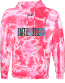 Under Armour Rival Fleece Hoodie Tie-Dye - Battle At The Bell 2026 (Bold Stacked Text)