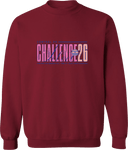 Crew Sweatshirt - Central PA Challenge 2026 (Bold Stacked Text)