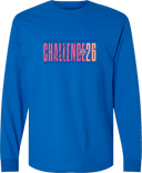 Long Sleeves - Central PA Challenge 2026 (Bold Stacked Text)