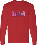 Long Sleeves - Central PA Challenge 2026 (Bold Stacked Text)
