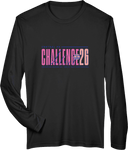 Performance Long Sleeves - Central PA Challenge 2026 (Bold Stacked Text)