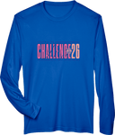 Performance Long Sleeves - Central PA Challenge 2026 (Bold Stacked Text)