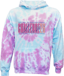 Tie-Dye Hoodies - Central PA Challenge 2026 (Bold Stacked Text)