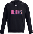 Under Armour Rival Fleece Hoodie - Central PA Challenge 2026 (Bold Stacked Text)