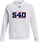 Under Armour Rival Fleece Hoodie - Select 40 Session l East 2026 (Navy Text)