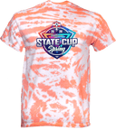 Tie-Dye Short Sleeves - USYS GA State Cup (w1/3) 2026 (Vibrant Logo)