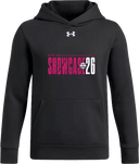 Under Armour Team Icon Fleece Hoodie - Select Events Spring Showcase 2026 (Bold Stacked Text)