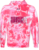 Under Armour Rival Fleece Hoodie Tie-Dye - Select Events Spring Showcase 2026 (Bold Stacked Text)