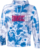 Under Armour Rival Fleece Hoodie Tie-Dye - Select Events Spring Showcase 2026 (Bold Stacked Text)