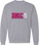Crew Sweatshirt - Select Events Spring Showcase 2026 (Bold Stacked Text)