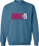 Crew Sweatshirt - Select Events Spring Showcase 2026 (Bold Stacked Text)