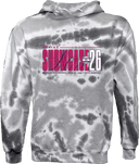Tie-Dye Hoodies - Select Events Spring Showcase 2026 (Bold Stacked Text)
