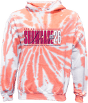 Tie-Dye Hoodies - Select Events Spring Showcase 2026 (Bold Stacked Text)