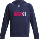 Under Armour Rival Fleece Hoodie - Select Events Spring Showcase 2026 (Bold Stacked Text)