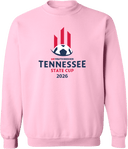 Crew Sweatshirt - USYS TN State Cup (w1/2) 2026 (Red & Navy)